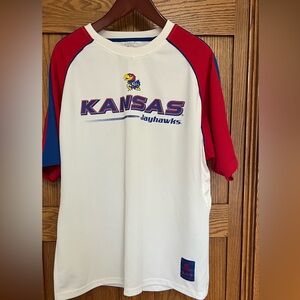 Kansas Jayhawks Jersey - Red, Blue, and White
